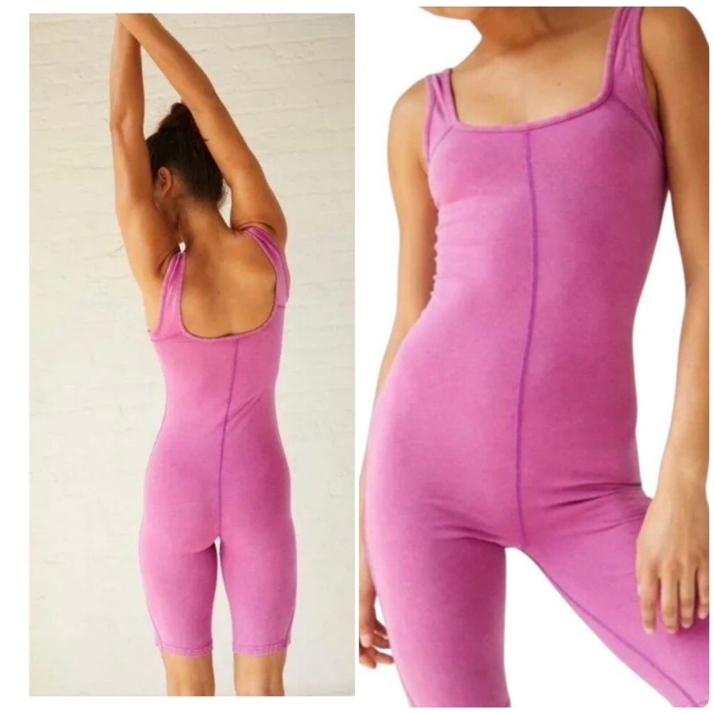 Free People | FP Movement Hot Shot Bike Shorts Pink Magenta Disco | XS